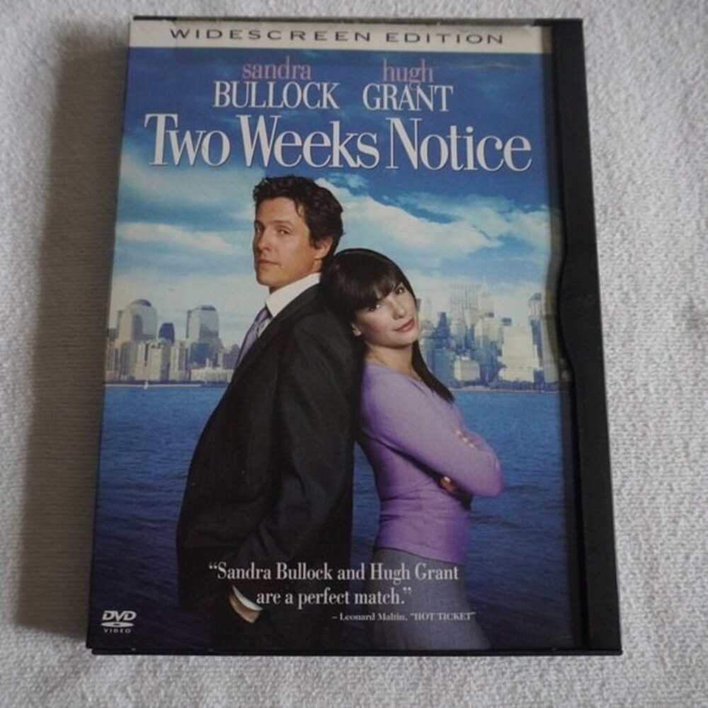 Two Weeks Notice DVD Widescreen Edition Pre Owned